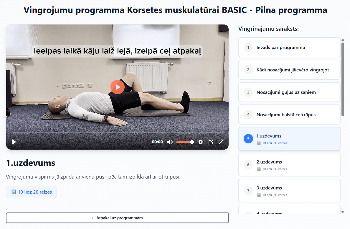 Programmas priekšskatījums